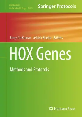 De Kumar / Shelar | HOX Genes | Buch | 978-1-0716-4321-1 | www2.sack.de