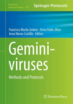 Zerbini / Fiallo-Olivé / Navas-Castillo | Geminiviruses | Buch | 978-1-0716-4453-9 | www2.sack.de