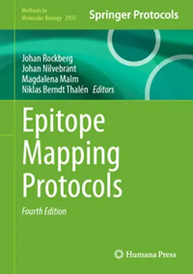 Rockberg / Nilvebrant / Malm | Epitope Mapping Protocols | E-Book | sack.de