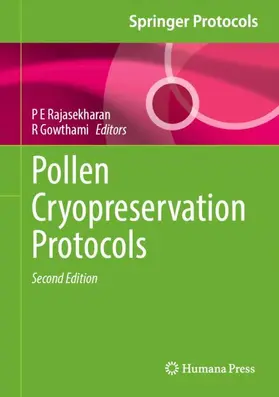 Rajasekharan / Gowthami |  Pollen Cryopreservation Protocols | Buch |  Sack Fachmedien