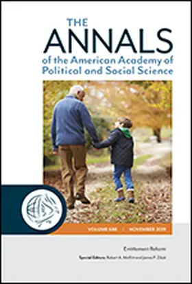 Moffitt / Ziliak |  The Annals of the American Academy of Political and Social Science | Buch |  Sack Fachmedien