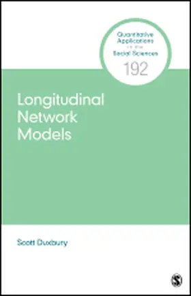 Duxbury |  Longitudinal Network Models | Buch |  Sack Fachmedien