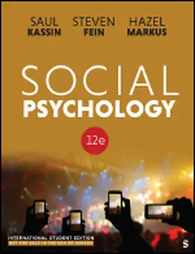 Kassin / Fein / Markus |  Social Psychology - International Student Edition | Buch |  Sack Fachmedien