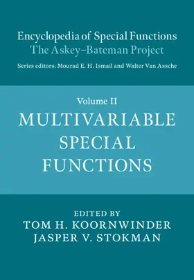 Koornwinder / Stokman |  Encyclopedia of Special Functions: The Askey-Bateman Project | Buch |  Sack Fachmedien