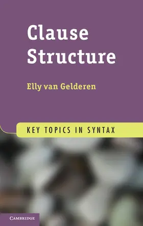 Gelderen |  Clause Structure | Buch |  Sack Fachmedien