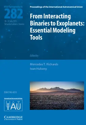 Richards / Hubeny |  From Interacting Binaries to Exoplanets IAU S282 | Buch |  Sack Fachmedien