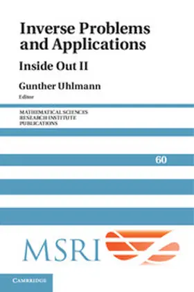 Uhlmann |  Inverse Problems and Applications | Buch |  Sack Fachmedien