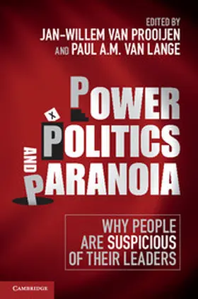 Prooijen / Lange |  Power, Politics, and Paranoia | Buch |  Sack Fachmedien