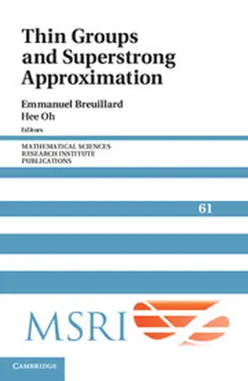 Breuillard / Oh |  Thin Groups and Superstrong Approximation | Buch |  Sack Fachmedien