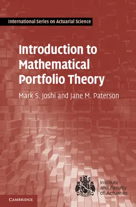 Joshi / Paterson |  Introduction to Mathematical Portfolio Theory | Buch |  Sack Fachmedien