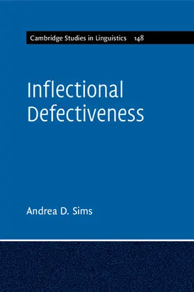 Sims |  Inflectional Defectiveness | Buch |  Sack Fachmedien