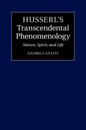 Staiti |  Husserl's Transcendental Phenomenology | Buch |  Sack Fachmedien