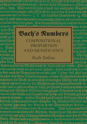 Tatlow |  Bach's Numbers | Buch |  Sack Fachmedien