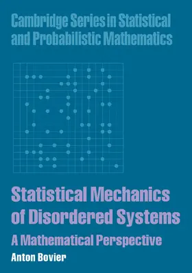 Bovier |  Statistical Mechanics of Disordered Systems | Buch |  Sack Fachmedien