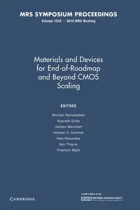 Ramanathan / Guha / Mannhart |  Materials and Devices for End-Of-Roadmap and Beyond CMOS Scaling | Buch |  Sack Fachmedien