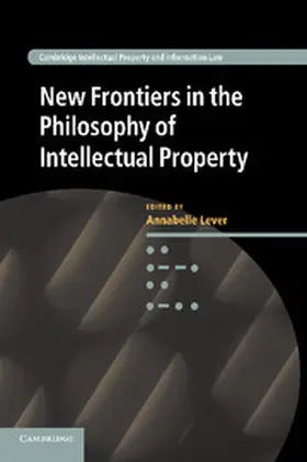 Lever |  New Frontiers in the Philosophy of Intellectual             Property | Buch |  Sack Fachmedien