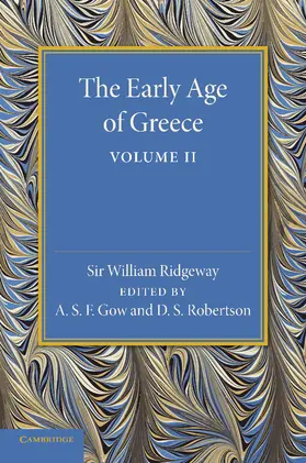 Ridgeway |  The Early Age of Greece | Buch |  Sack Fachmedien