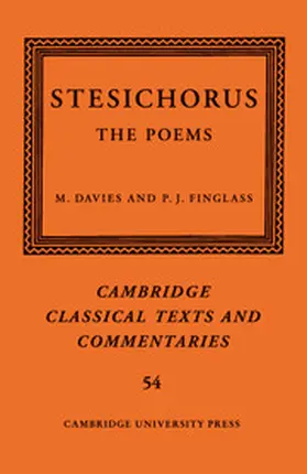 Stesichorus / Davies / Finglass |  Stesichorus | Buch |  Sack Fachmedien