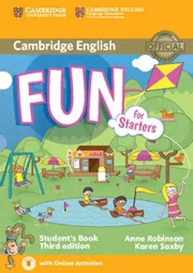 Robinson / Saxby |  Fun for Starters Student's Book + Online Activities | Buch |  Sack Fachmedien