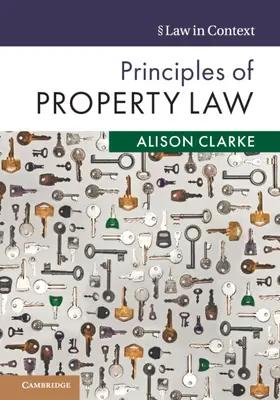 Clarke |  Principles of Property Law | Buch |  Sack Fachmedien