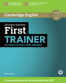 May |  First Trainer Six Practice Tests with Answers with Audio | Buch |  Sack Fachmedien