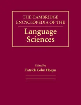 Hogan |  The Cambridge Encyclopedia of the Language Sciences | Buch |  Sack Fachmedien