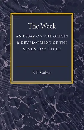 Colson |  The Week | Buch |  Sack Fachmedien