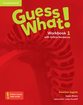 Rivers |  Guess What! American English Level 1 Workbook with Online Resources | Buch |  Sack Fachmedien