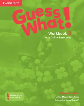 Robertson |  Guess What! American English Level 3 Workbook with Online Resources | Buch |  Sack Fachmedien