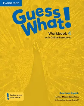 Robertson |  Guess What! American English Level 4 Workbook with Online Resources | Buch |  Sack Fachmedien