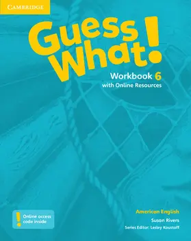 Rivers |  Guess What! American English Level 6 Workbook with Online Resources | Buch |  Sack Fachmedien