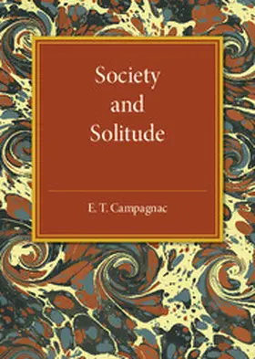 Campagnac |  Society and Solitude | Buch |  Sack Fachmedien