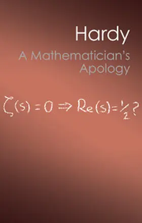 Hardy |  A Mathematician's Apology | Buch |  Sack Fachmedien
