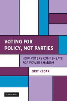 Kedar |  Voting for Policy, Not Parties | Buch |  Sack Fachmedien