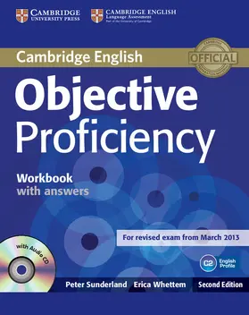 Sunderland / Whettem |  Objective Proficiency Workbook with Answers with Audio CD | Buch |  Sack Fachmedien