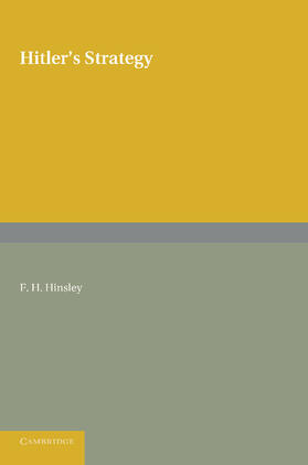 Hinsley |  Hitler's Strategy | Buch |  Sack Fachmedien
