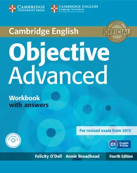 Broadhead / O'Dell |  Objective Advanced Workbook with Answers with Audio CD | Buch |  Sack Fachmedien