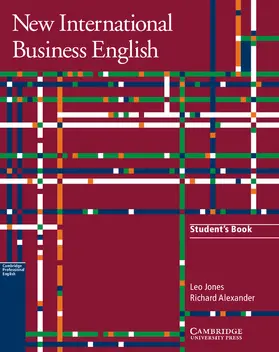 Jones / Alexander |  New International Business English, Student's Book | Buch |  Sack Fachmedien