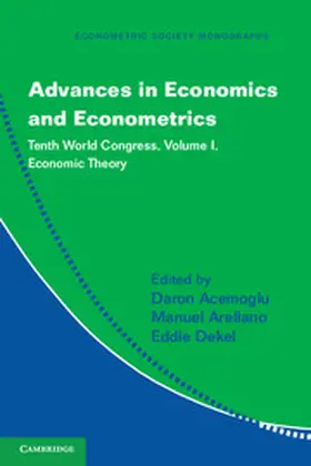 Acemoglu / Arellano / Dekel |  Advances in Economics and Econometrics | Buch |  Sack Fachmedien