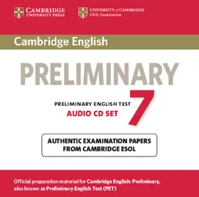 Cambridge ESOL |  Cambridge English Preliminary 7 Audio CDs (2) | Sonstiges |  Sack Fachmedien