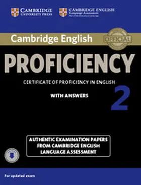  Cambridge English Proficiency 2 Student's Book with Answers with Audio | Buch |  Sack Fachmedien