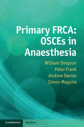 Simpson / Frank / Davies | Primary FRCA | Buch | 978-1-107-65223-1 | www2.sack.de