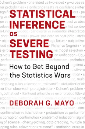 Mayo |  Statistical Inference as Severe Testing | Buch |  Sack Fachmedien