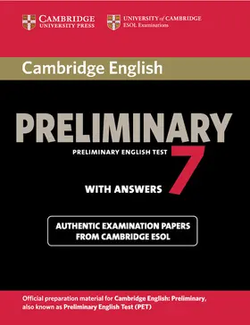  Cambridge English Preliminary 7 Student's Book with Answers | Buch |  Sack Fachmedien