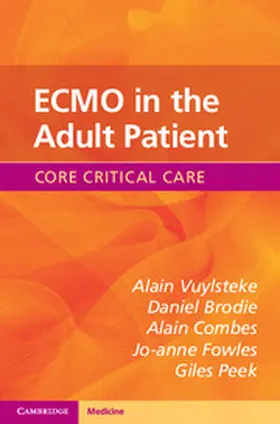 Vuylsteke / Brodie / Combes |  ECMO in the Adult Patient | Buch |  Sack Fachmedien