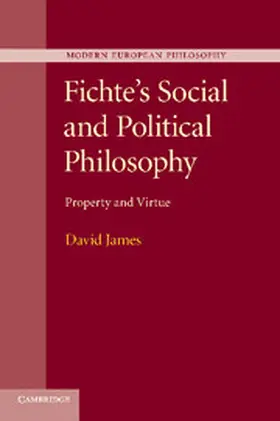 James |  Fichte's Social and Political Philosophy | Buch |  Sack Fachmedien