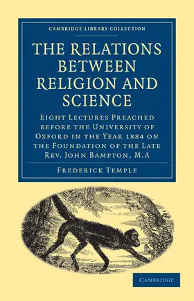 Temple |  The Relations between Religion and Science | Buch |  Sack Fachmedien