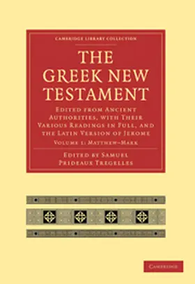 Tregelles |  The Greek New Testament | Buch |  Sack Fachmedien
