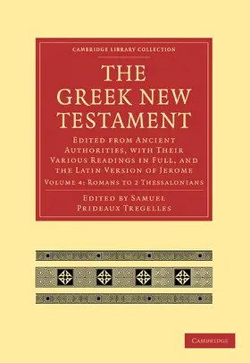 Tregelles |  The Greek New Testament | Buch |  Sack Fachmedien