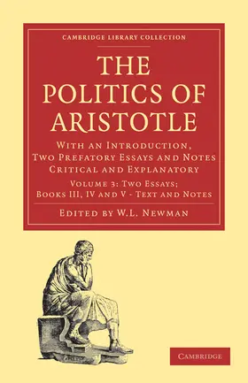 Newman |  Politics of Aristotle - Volume 3 | Buch |  Sack Fachmedien